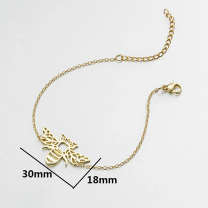 Fashion Animal Stainless Steel Bracelets Plating No Inlaid Stainless Steel Bracelets