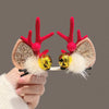 Fashion Antlers Plastic Patchwork Hair Clip 1 Pair