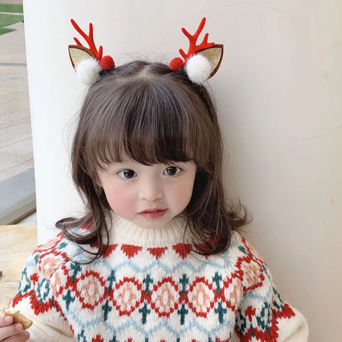 Fashion Antlers Resin Hair Clip 1 Pair