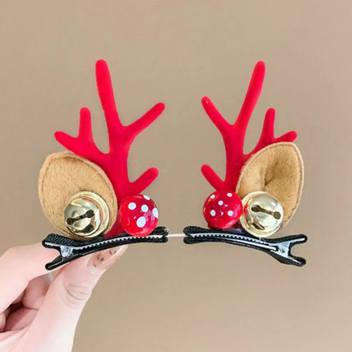 Fashion Antlers Resin Hair Clip 1 Pair