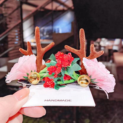 Fashion Antlers Resin Hair Clip 1 Pair