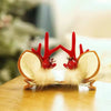 Fashion Antlers Resin Hair Clip 1 Pair