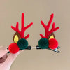 Fashion Antlers Resin Hair Clip 1 Pair