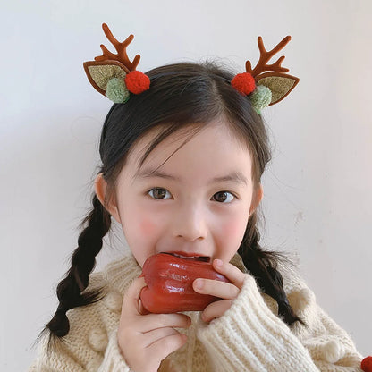 Fashion Antlers Resin Hair Clip 1 Pair