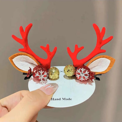 Fashion Antlers Resin Hair Clip 1 Pair