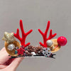 Fashion Antlers Resin Hair Clip 1 Pair