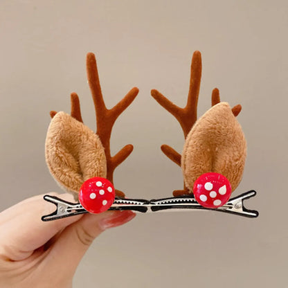 Fashion Antlers Resin Hair Clip 1 Pair