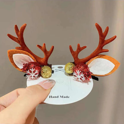 Fashion Antlers Resin Hair Clip 1 Pair