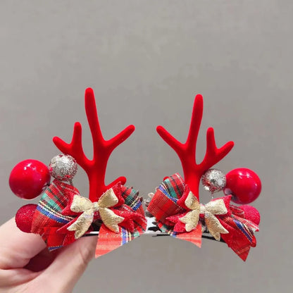 Fashion Antlers Resin Hair Clip 1 Pair