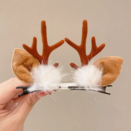 Fashion Antlers Resin Hair Clip 1 Pair