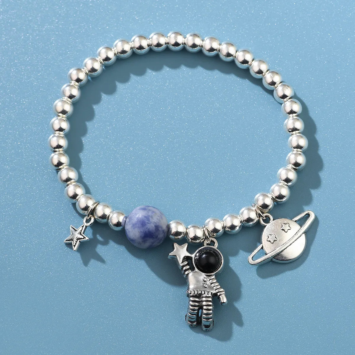 Fashion Astronaut Alloy Beaded Women's Bracelets 1 Piece