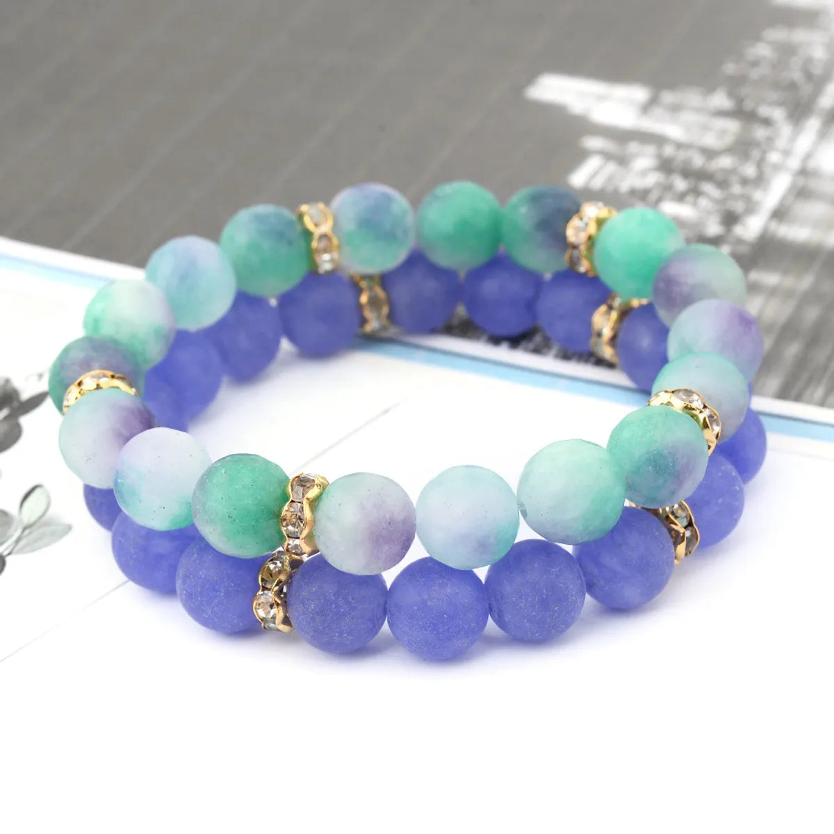 Fashion Ball Agate Bracelets