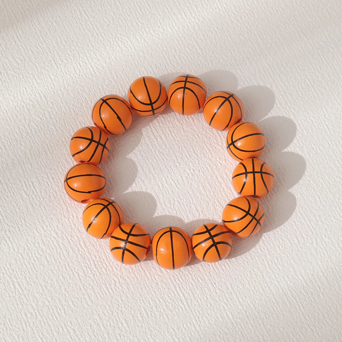 Fashion Ball Resin Beaded Unisex Bracelets 1 Piece