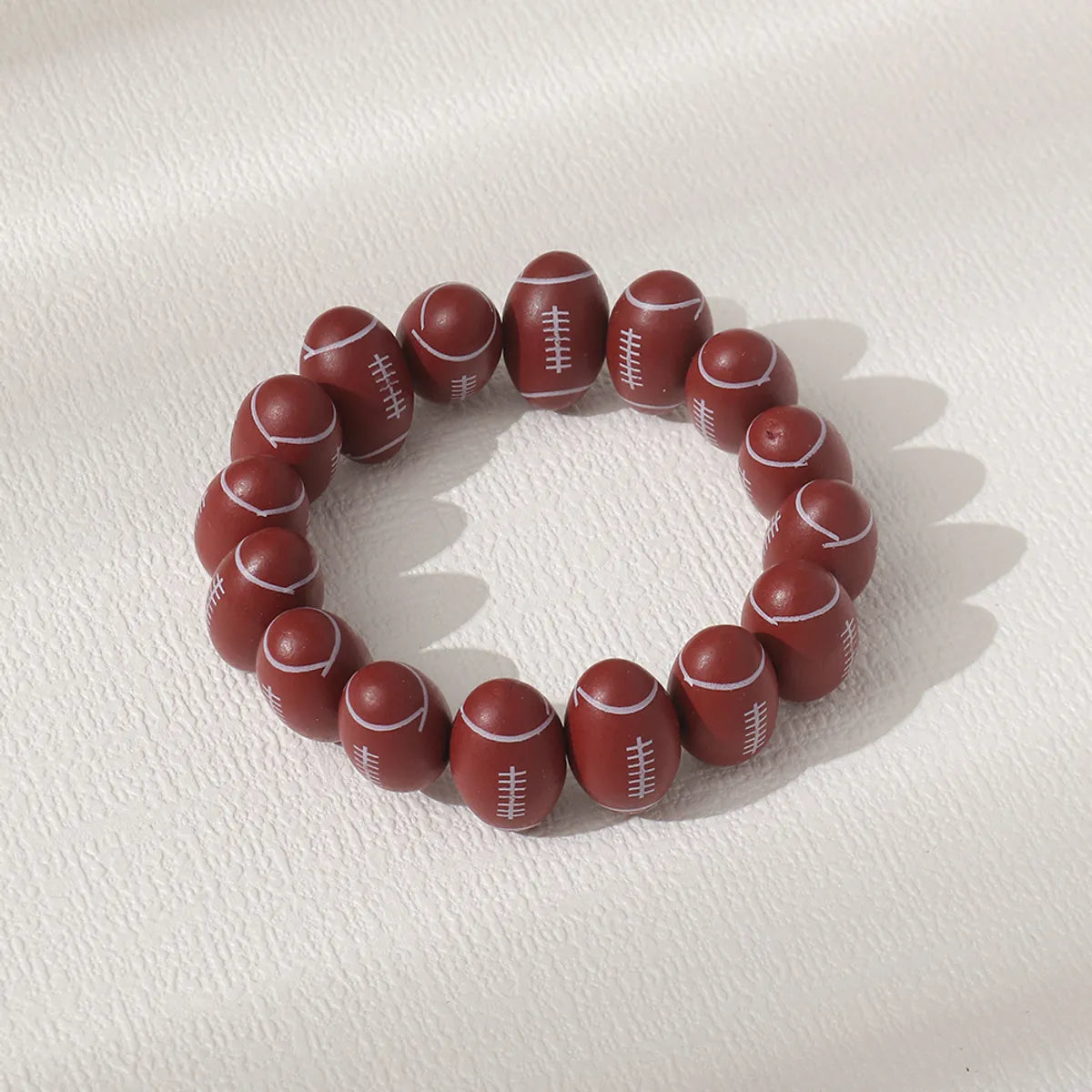 Fashion Ball Resin Beaded Unisex Bracelets 1 Piece