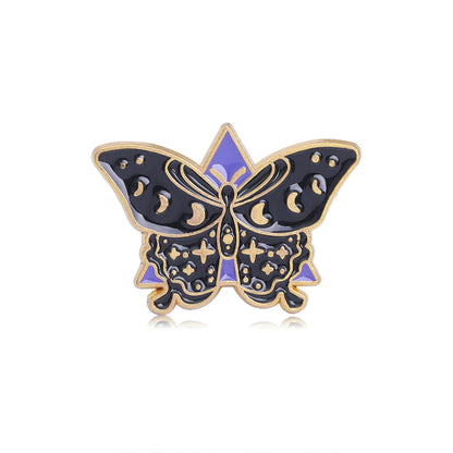 Fashion Bee Butterfly Alloy Metal Spray Paint Enamel Plating Unisex Brooches