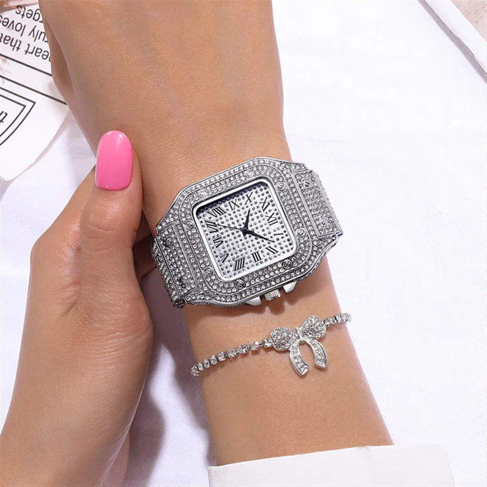 Fashion Stainless Steel Alloy Women'S Watches