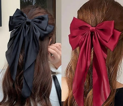 Fashion Bow Knot Cloth Hair Clip 1 Piece