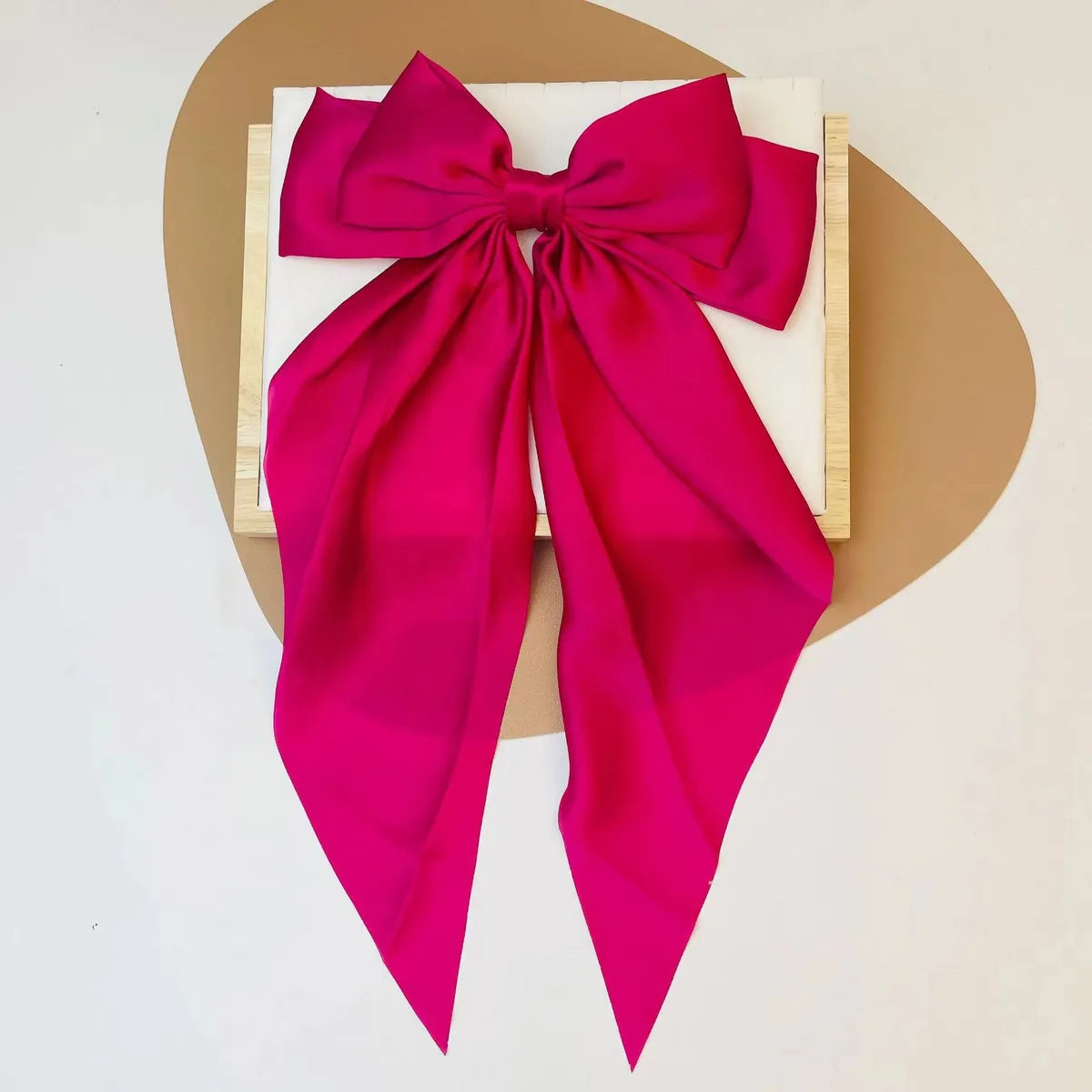 Fashion Bow Knot Cloth Hair Clip 1 Piece