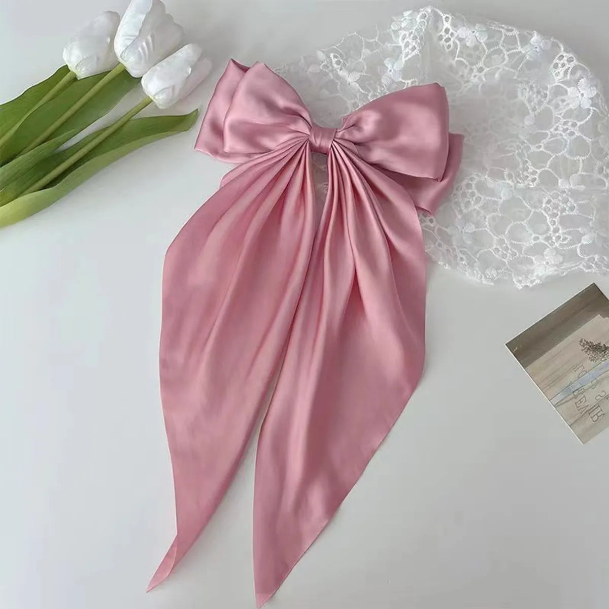 Fashion Bow Knot Cloth Hair Clip 1 Piece