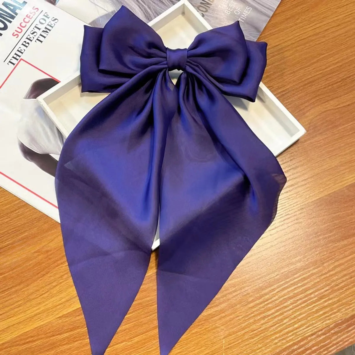 Fashion Bow Knot Cloth Hair Clip 1 Piece