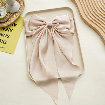 Women'S Fashion Bow Knot Cloth Hair Clip