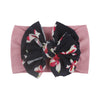 Fashion Bow Knot Nylon Printing Hair Band