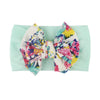 Fashion Bow Knot Nylon Printing Hair Band