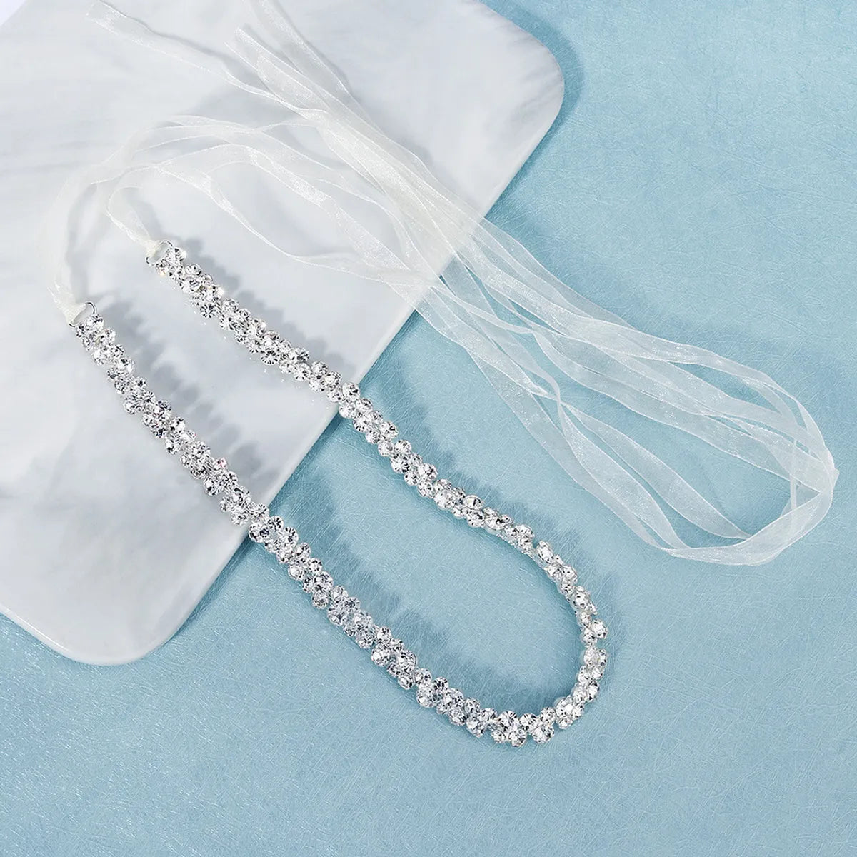 Fashion Bridal Rhinestone Wedding Dress Accessories Wild Waist Belt