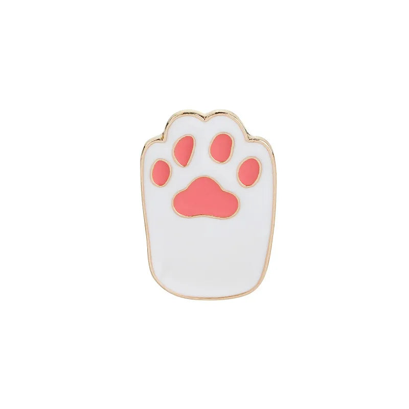 Fashion Brooch Cute Pet Dog Foot Print Cat Claw Brooch Hot Sale Accessories Wholesale Nihaojewelry