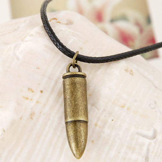 Fashion Bullet Alloy Necklace 1 Piece