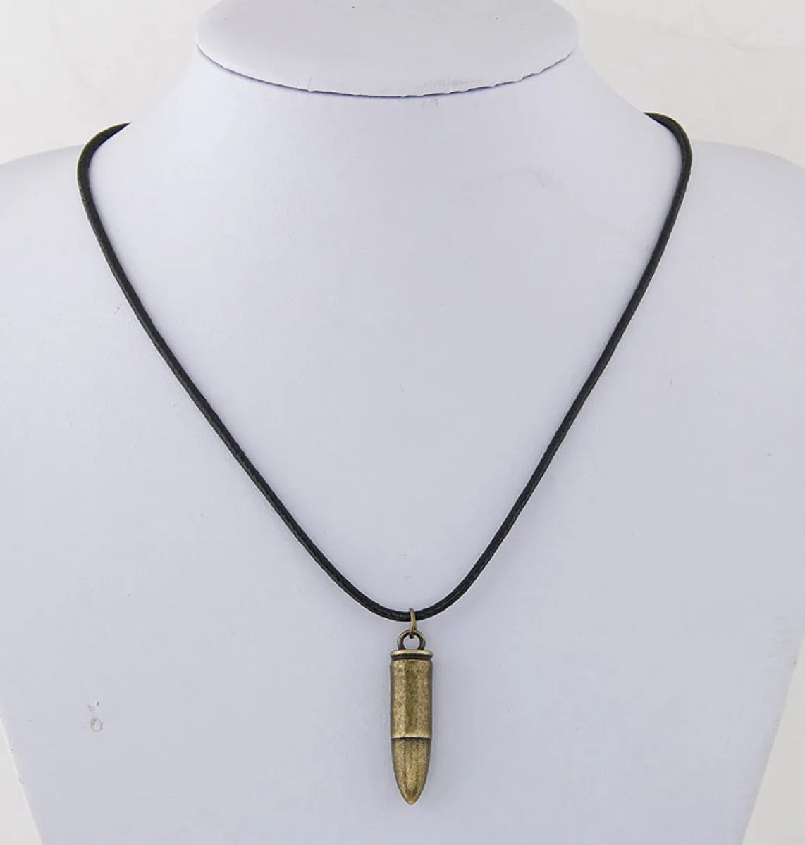 Fashion Bullet Alloy Necklace 1 Piece