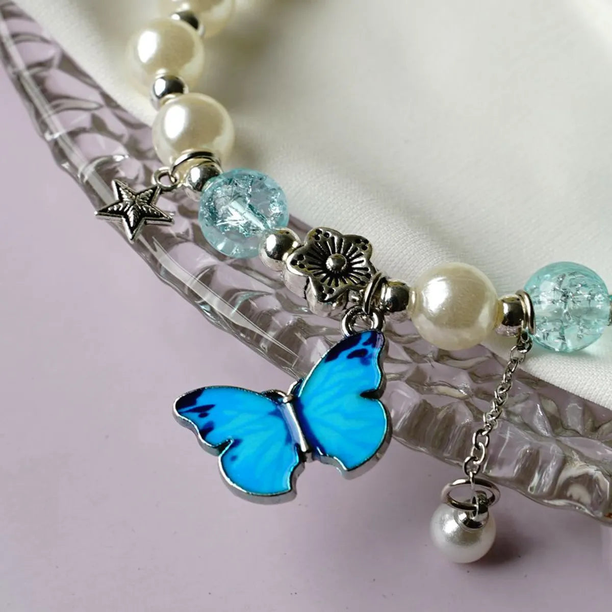 Fashion Butterfly Alloy Flowers Bracelets