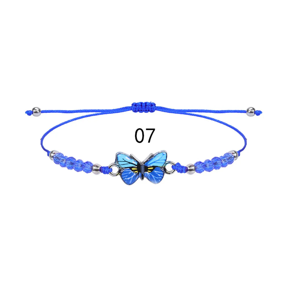 Fashion Butterfly Alloy Knitting Women'S Bracelets 1 Piece