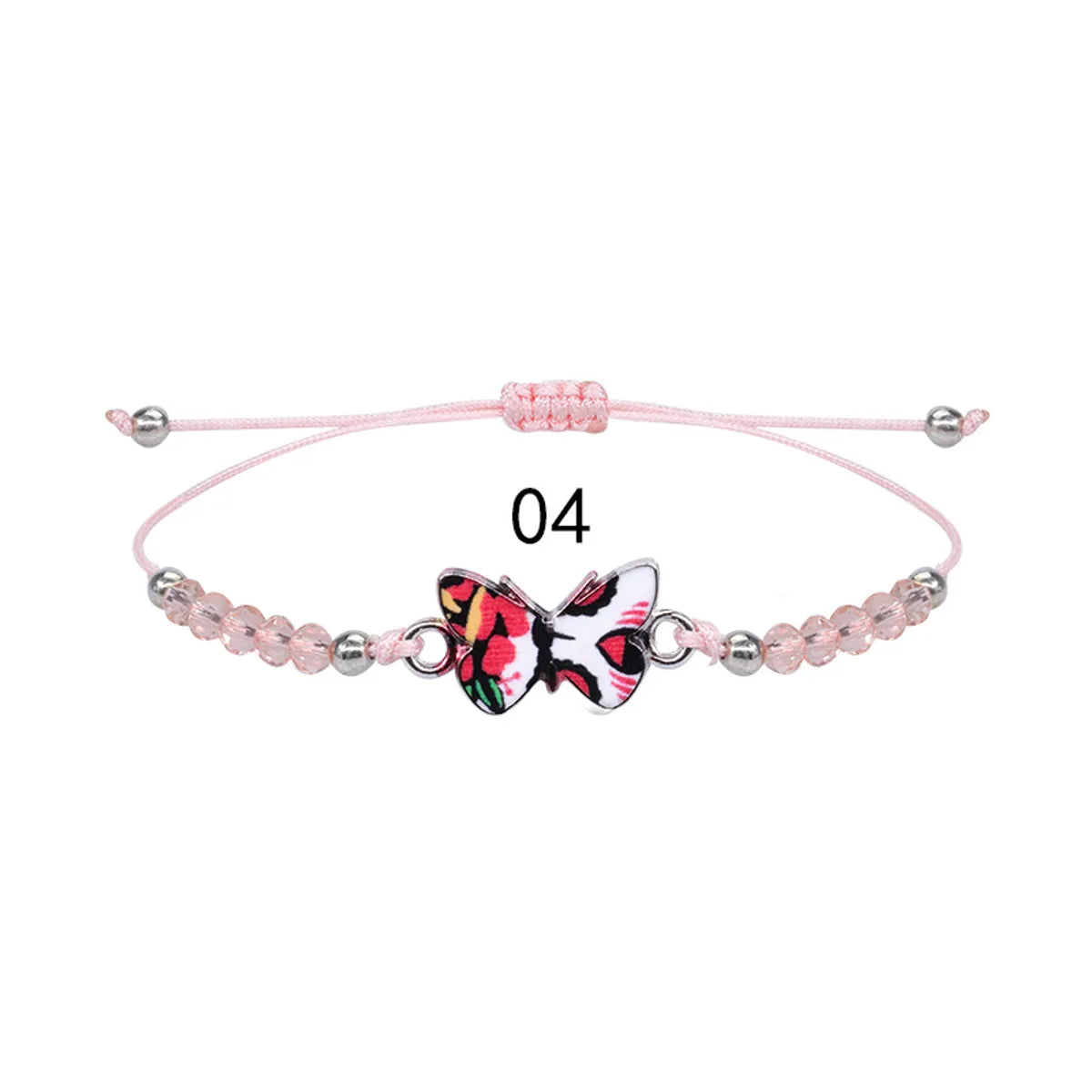 Fashion Butterfly Alloy Knitting Women'S Bracelets 1 Piece