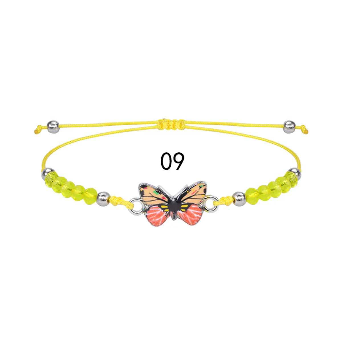 Fashion Butterfly Alloy Knitting Women'S Bracelets 1 Piece