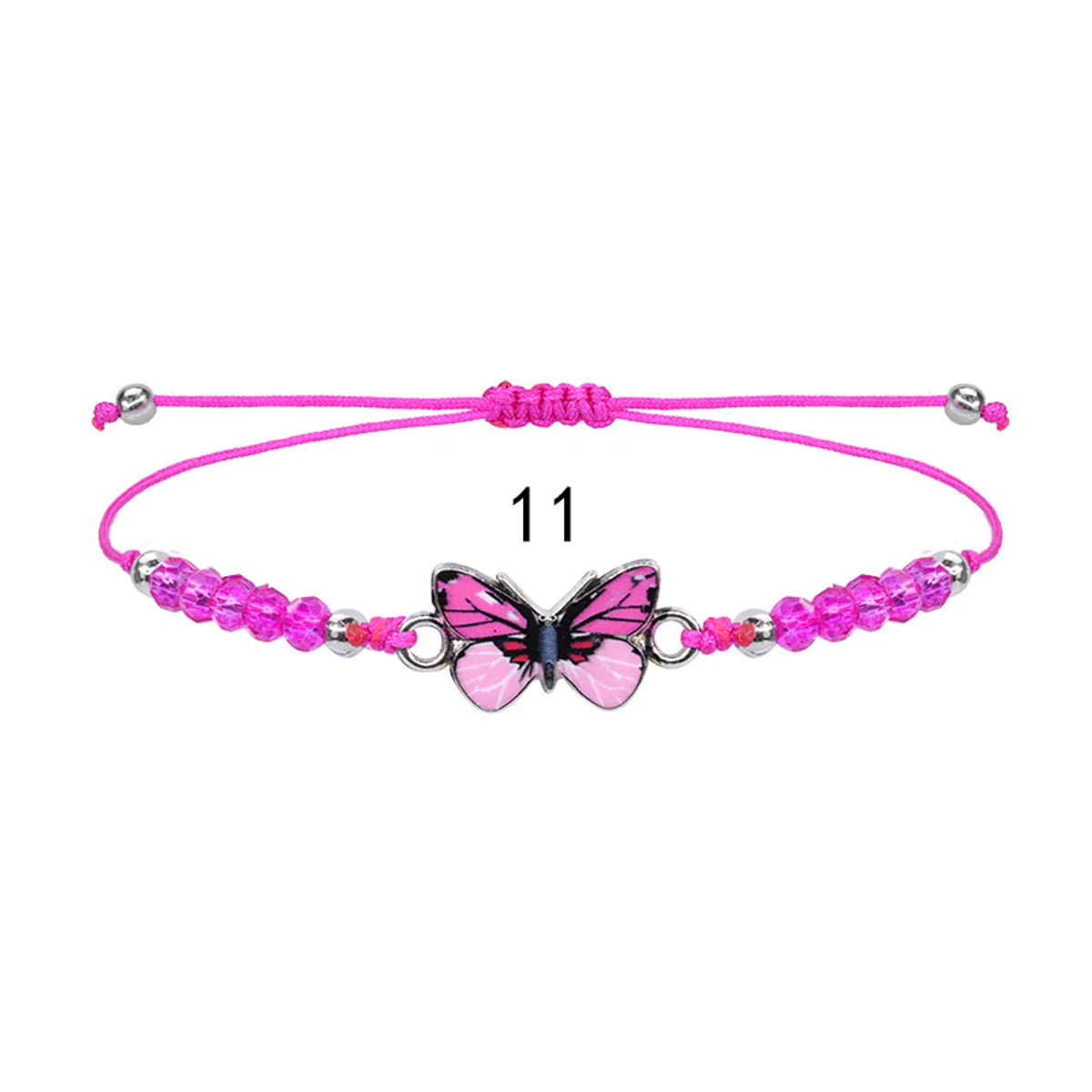 Fashion Butterfly Alloy Knitting Women'S Bracelets 1 Piece