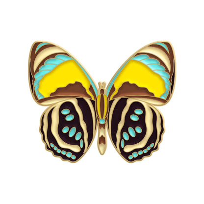 Fashion Butterfly Alloy Plating Unisex Brooches