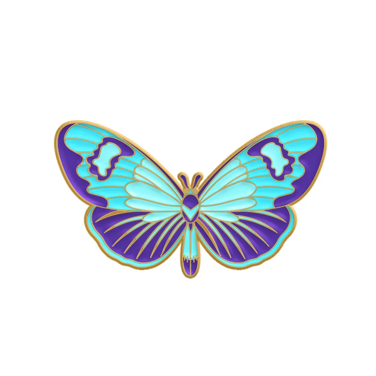 Fashion Butterfly Alloy Plating Unisex Brooches