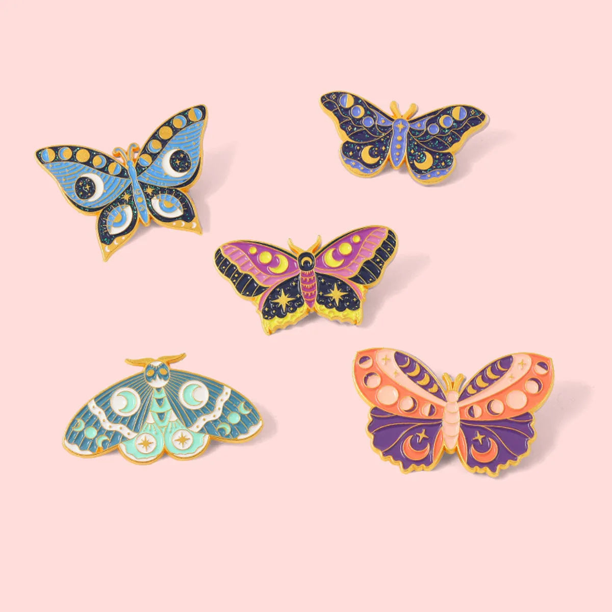 Fashion Butterfly Alloy Plating Unisex Brooches