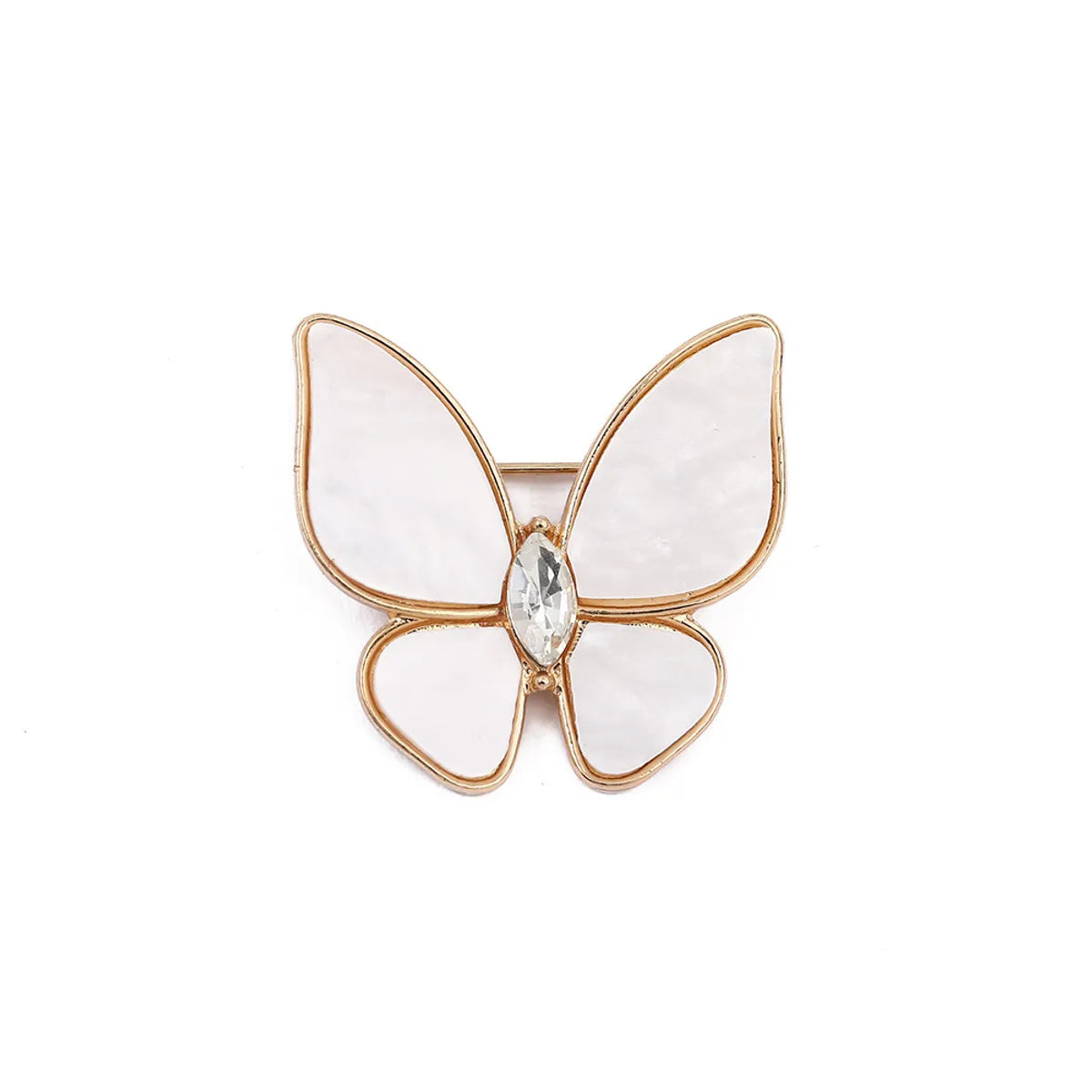 Fashion Butterfly Alloy Plating Women'S Brooches