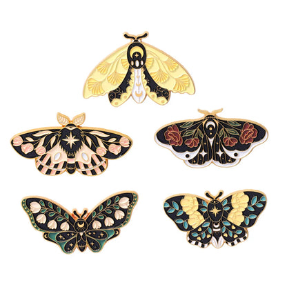 Fashion Butterfly Alloy Stoving Varnish Brooches