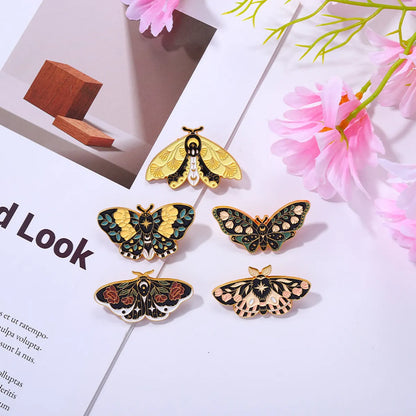 Fashion Butterfly Alloy Stoving Varnish Brooches