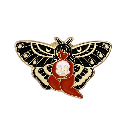 Fashion Butterfly Alloy Stoving Varnish Unisex Brooches