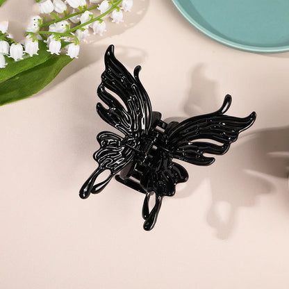 Fashion Butterfly Plastic Hair Claws