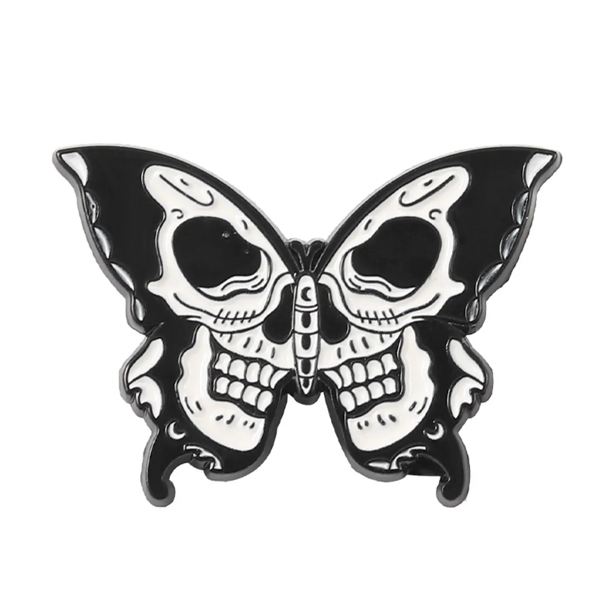 Fashion Butterfly Skull Alloy Plating Unisex Brooches