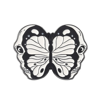 Fashion Butterfly Skull Alloy Plating Unisex Brooches