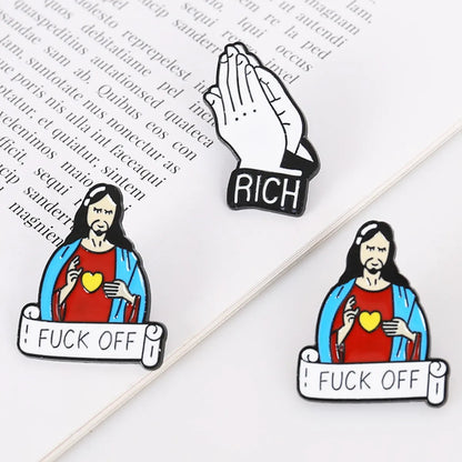 Fashion Cartoon Alloy Plating Unisex Brooches