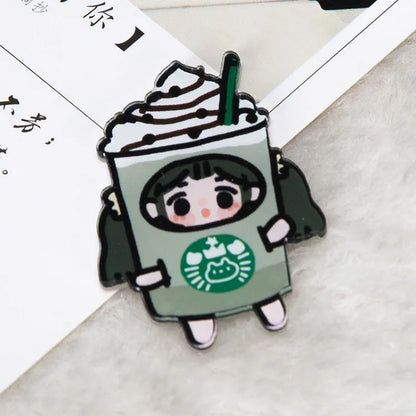 Fashion Cartoon Arylic Unisex Brooches