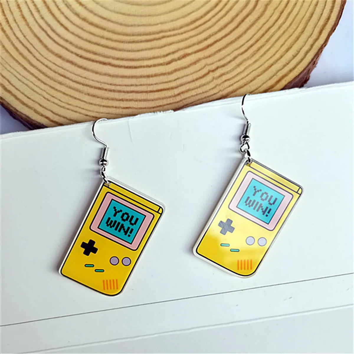 Fashion Cartoon Arylic Women'S Drop Earrings 1 Pair