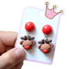 Fashion Cartoon Character Plastic Christmas Kid'S Ear Clips